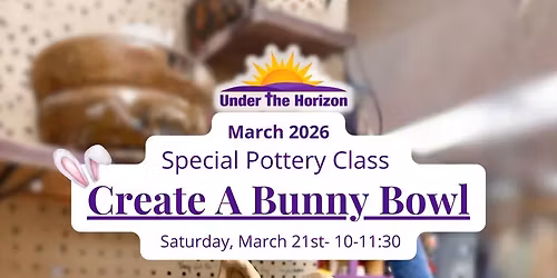 Create a Clay Bunny Bowl!