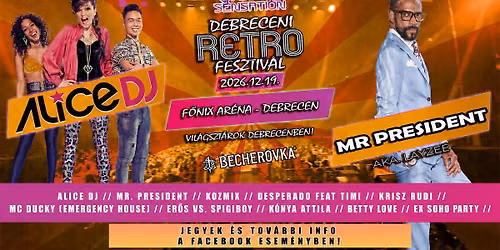 Debreceni Retro Fesztiv\u00e1l\u2b50F\u0150NIX Ar\u00e9na