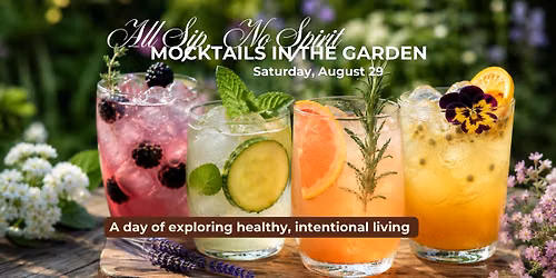 Mocktails in the Garden: All Sip, No Spirit