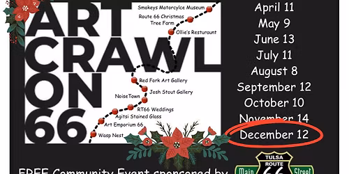 December Second Friday - Art Crawl on 66