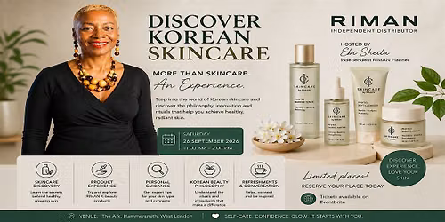 Discover Korean Skincare: The Experience & A Business Opportunity