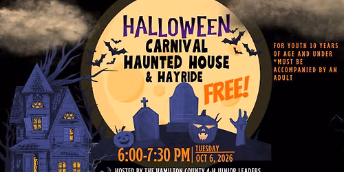 Halloween Carnival Haunted House & Hayride