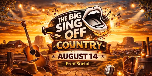 The Big Sing Off: Country @ Freo.Social