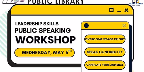 Leadership Skills: Public Speaking Workshop