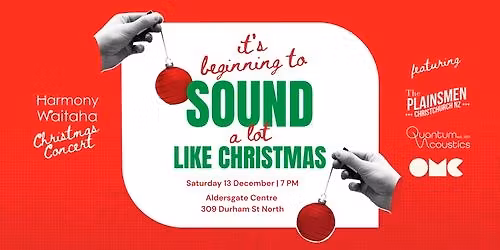 It's Beginning to Sound a Lot Like Christmas