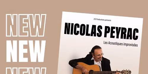 Nicolas Peyrac: Les acoustiques improvis\u00e9es