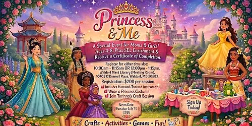 Princess and Me 10am session