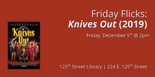 Friday Flicks: Knives Out (2019)