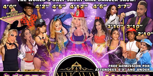 Everett, WA - Micro Maidens: The Show @Mall Way Event Center "Life's Too Short to Miss This!"