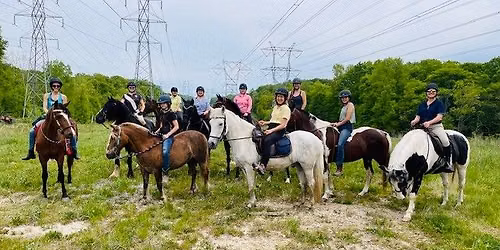 Horseback Trail Ride Connecting the Parks