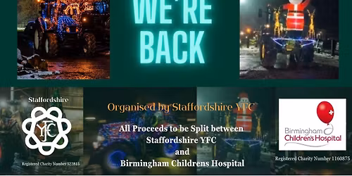 STAFFORDSHIRE YFC CHRISTMAS TRACTOR RUN