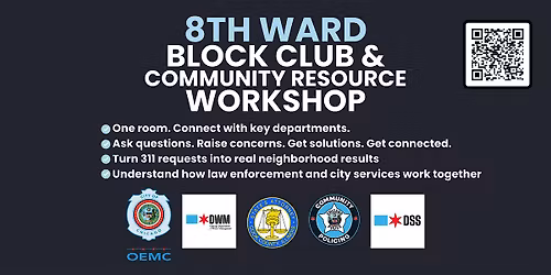 8th Ward Block Club & Community Resource Workshop