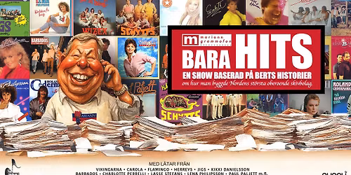 BARA HITS \u2013 Showen om Mariann Grammofon! - G\u00f6teborg 19 Mars 2026