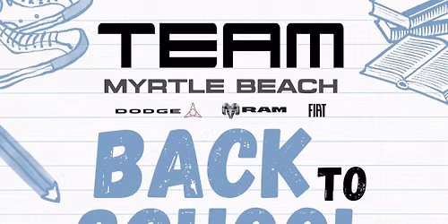 Back-to-School Giveaway at Team Myrtle Beach!