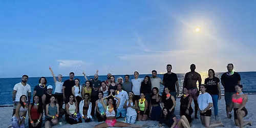 STRAWBERRY FULL MOON YOGA (GLOWGA), WINE, & SOUND BATH HEALING EXPERIENCE