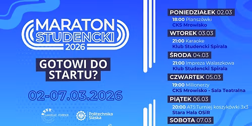 \ud83d\udce3 MARATON STUDENCKI 2026 \ud83d\udce3