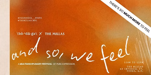 AND SO, WE FEEL II