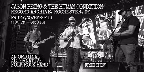 Jason Being & The Human Condition at Record Archive