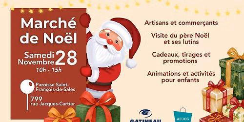Le march\u00e9 de No\u00ebl de Pointe-Gatineau