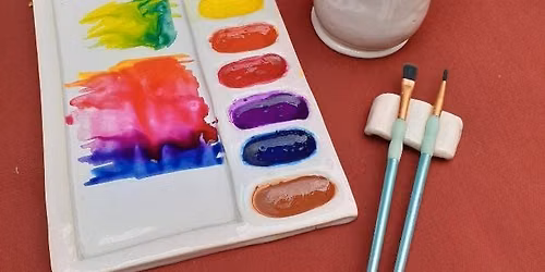 Ceramic Watercolor Set Art Class 