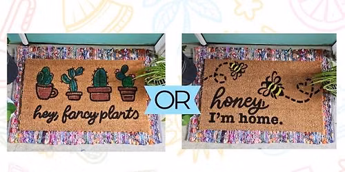 Doormat Workshop - June 20, 2- 4 pm