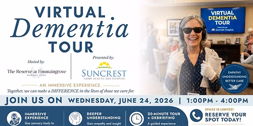Virtual Dementia Tour Experience