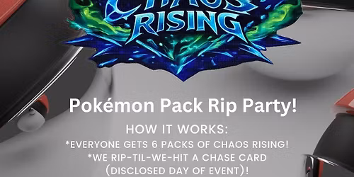 Pok\u00e9mon Pack Rip Party!!