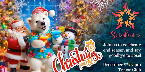 Christmas party with Salsaholics 