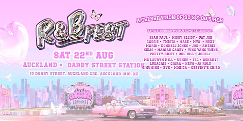 R&B Fest Is Coming To Auckland!