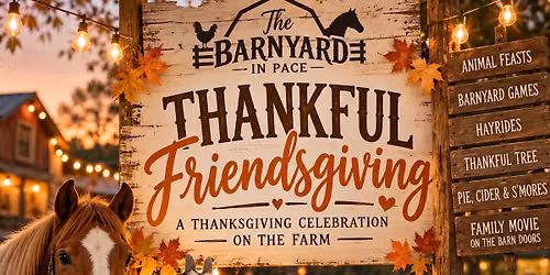 BarnYard Thankful Friendsgiving