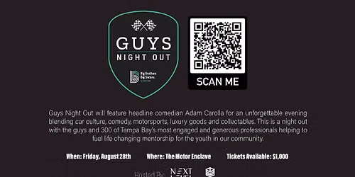 Guys Night Out: Cars and Comedy