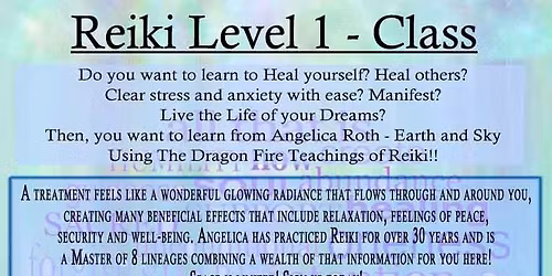 Reiki Level 1 - Class