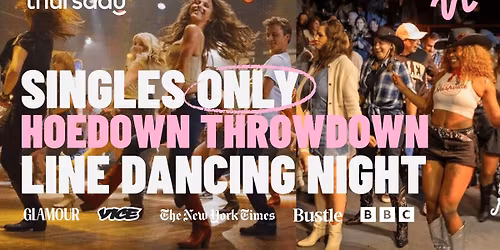 THURSDAY | HOEDOWN THROWDOWN LINE-DANCING NIGHT | FORGOTTEN STAR