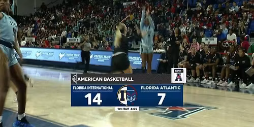 Florida International Panthers at Florida Atlantic Owls Womens Basketball