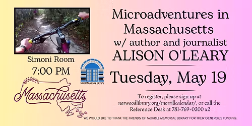 Microadventures in Massachusetts w\/ Alison O'Leary