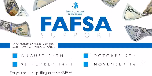 October FAFSA Support