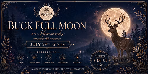 Buck Full Moon in Hammocks