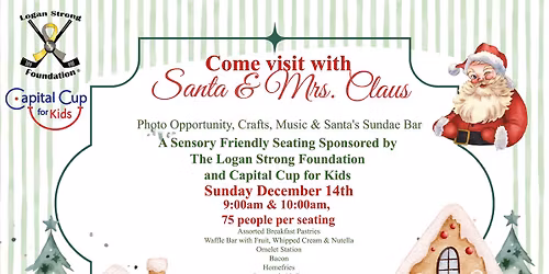 Sensory Friendly Breakfast with Santa & Mrs. Claus