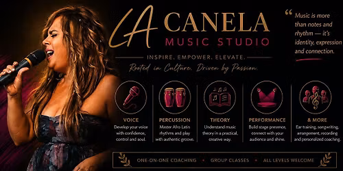 La Canela's Music Studio