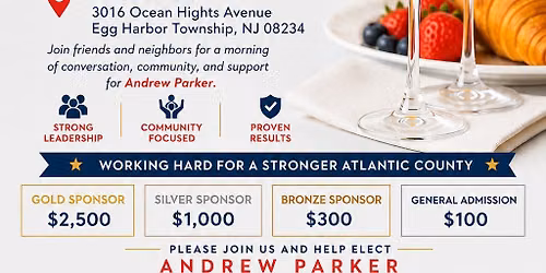 Champagne & Mimosas with Commissioner Andrew Parker 