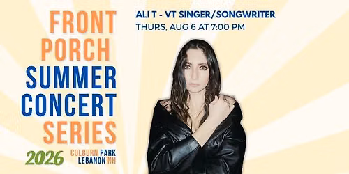 Free Front Porch Concert Series: Ali T