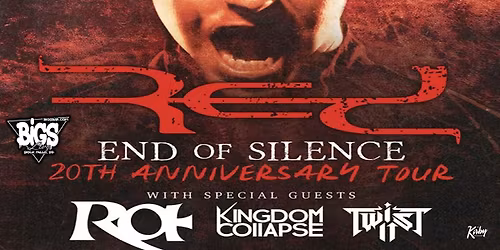 Red - 'End Of Silence' 20th Anniversary Tour at Bigs Bar Live