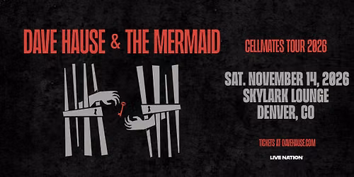 Dave Hause And The Mermaid: Cellmates Tour 2026
