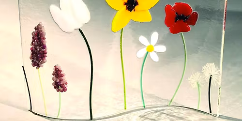 Family Glass Studio Class (Ages 5+) - Floral S-Curve 6\/13