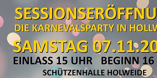 SESSIONSERÖFFNUNG - Die Karnevalsparty in Hollwigg