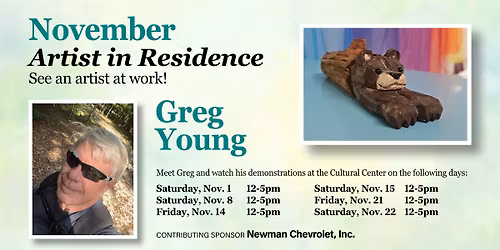 Greg Young: November Artist in Residence