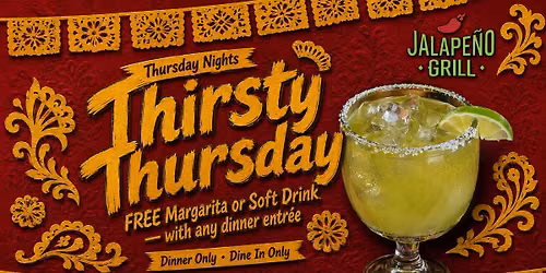 Thirsty Thursday \u2014 Jalape\u00f1o Grill