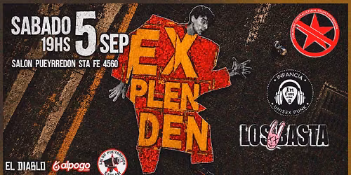 SAB 5\/9 \u2022 Explenden en Sal\u00f3n Pueyrred\u00f3n