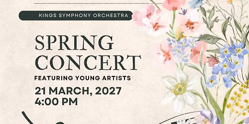 Spring Concert ft. Young Artists
