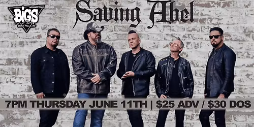 SAVING ABLE at Bigs Bar Live